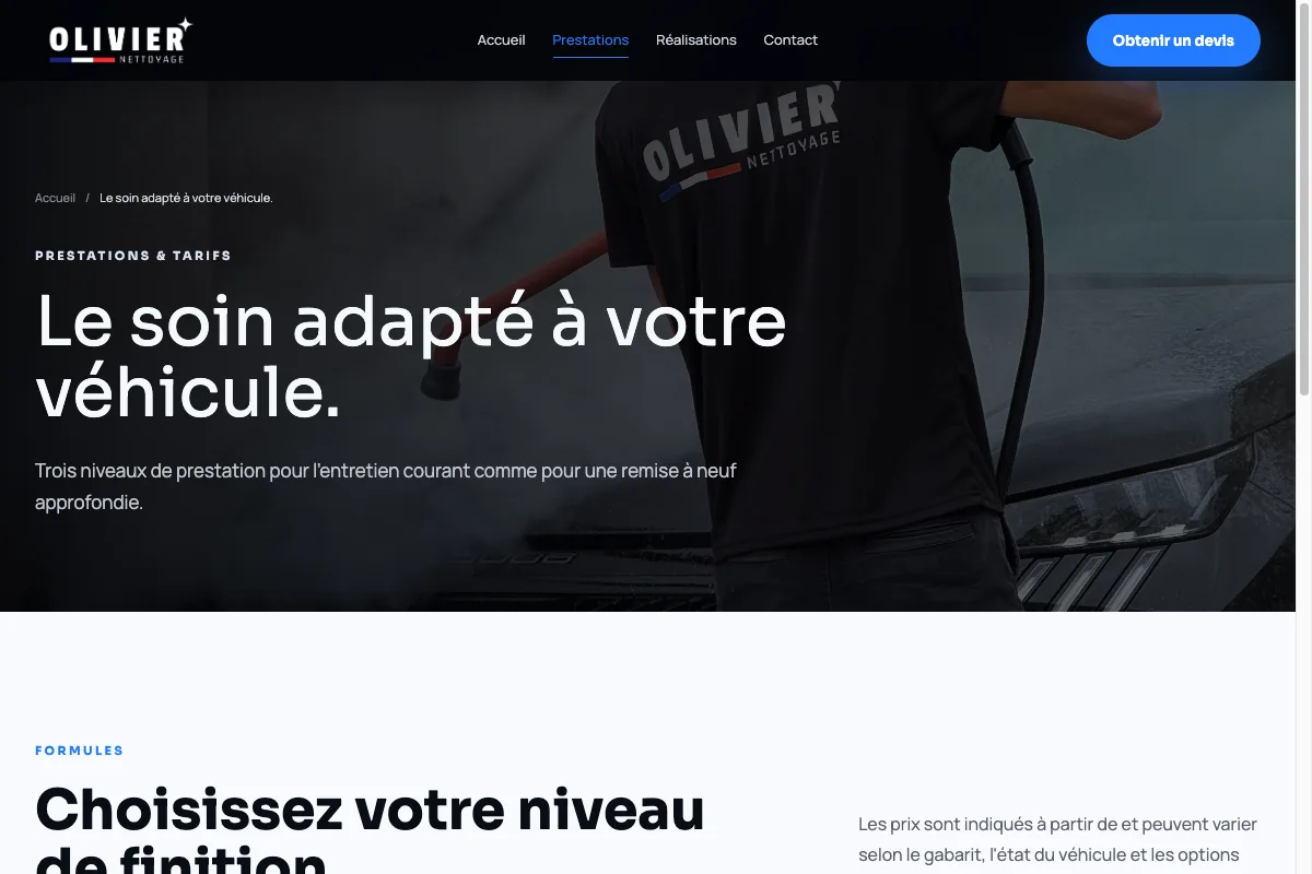 Olivier Nettoyage – Prestations